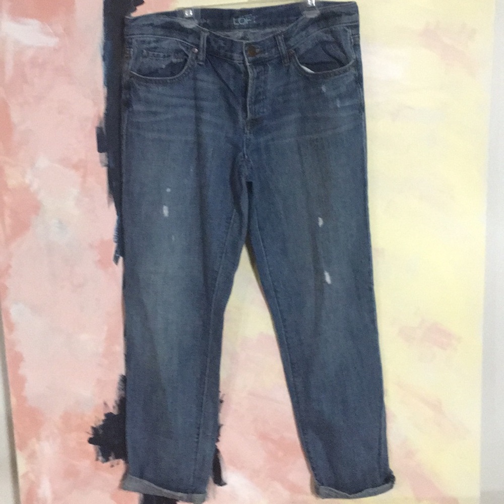 ANN TAYLOR LOFT BOYFRIEND JEAN 26/2